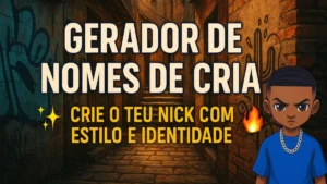 Gerador de Nomes de Cria para Redes Sociais